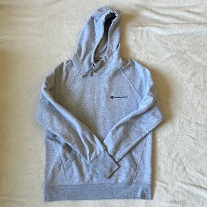 GREY CHAMPION HOODIE